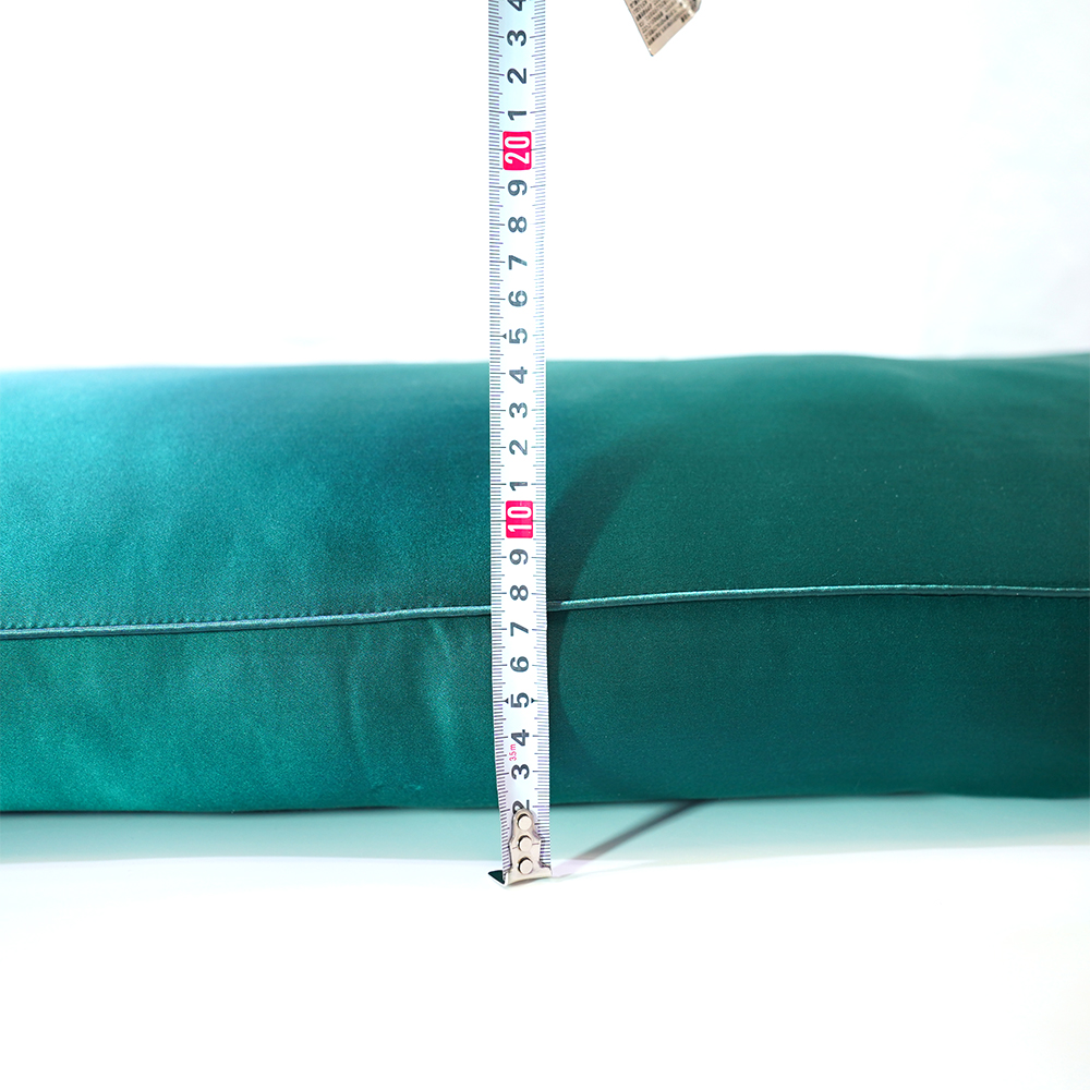 【50x120】【薄め】サテン寝具枕本体真絹22匁(Pillow Body 22mm) - 画像 (8)