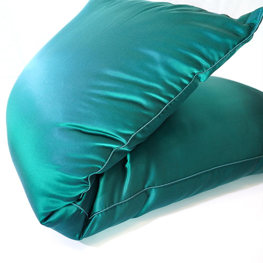 【50x120】【薄め】サテン寝具枕本体真絹22匁(Pillow Body 22mm) - 画像 (4)