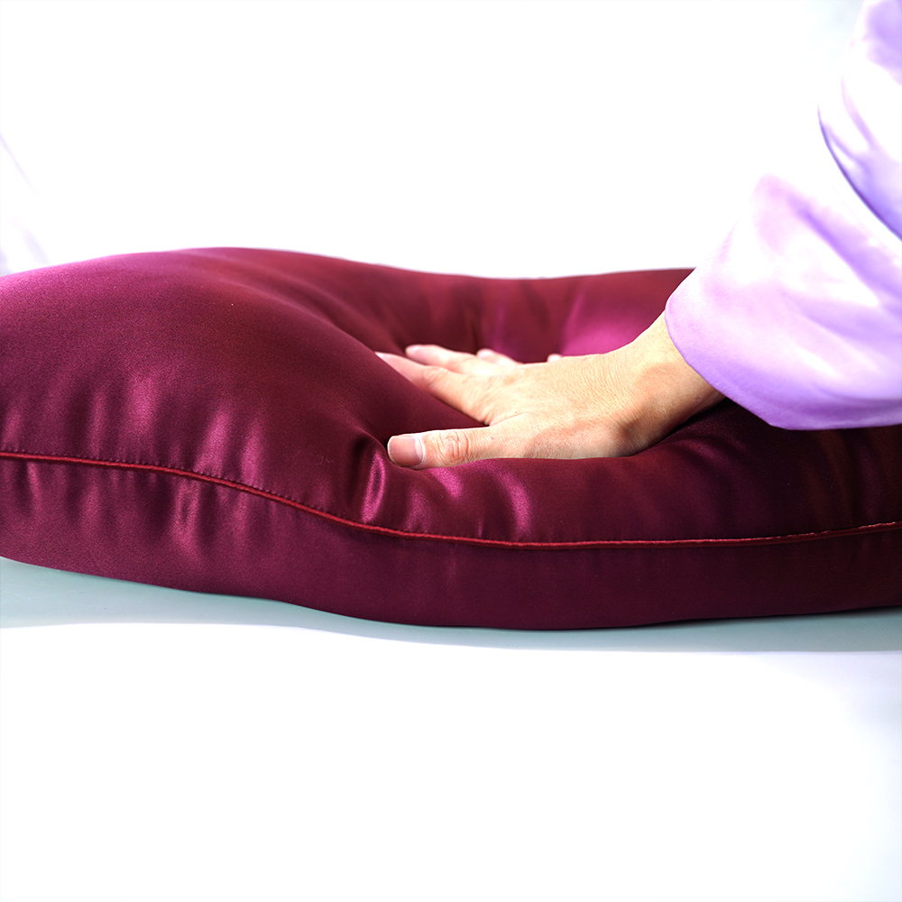 【50x70】【標準】サテン寝具枕本体真絹22匁(Pillow Body 22mm) - 画像 (8)