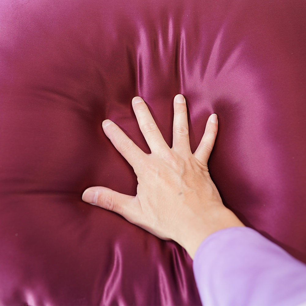 【50x70】【標準】サテン寝具枕本体真絹22匁(Pillow Body 22mm) - 画像 (9)