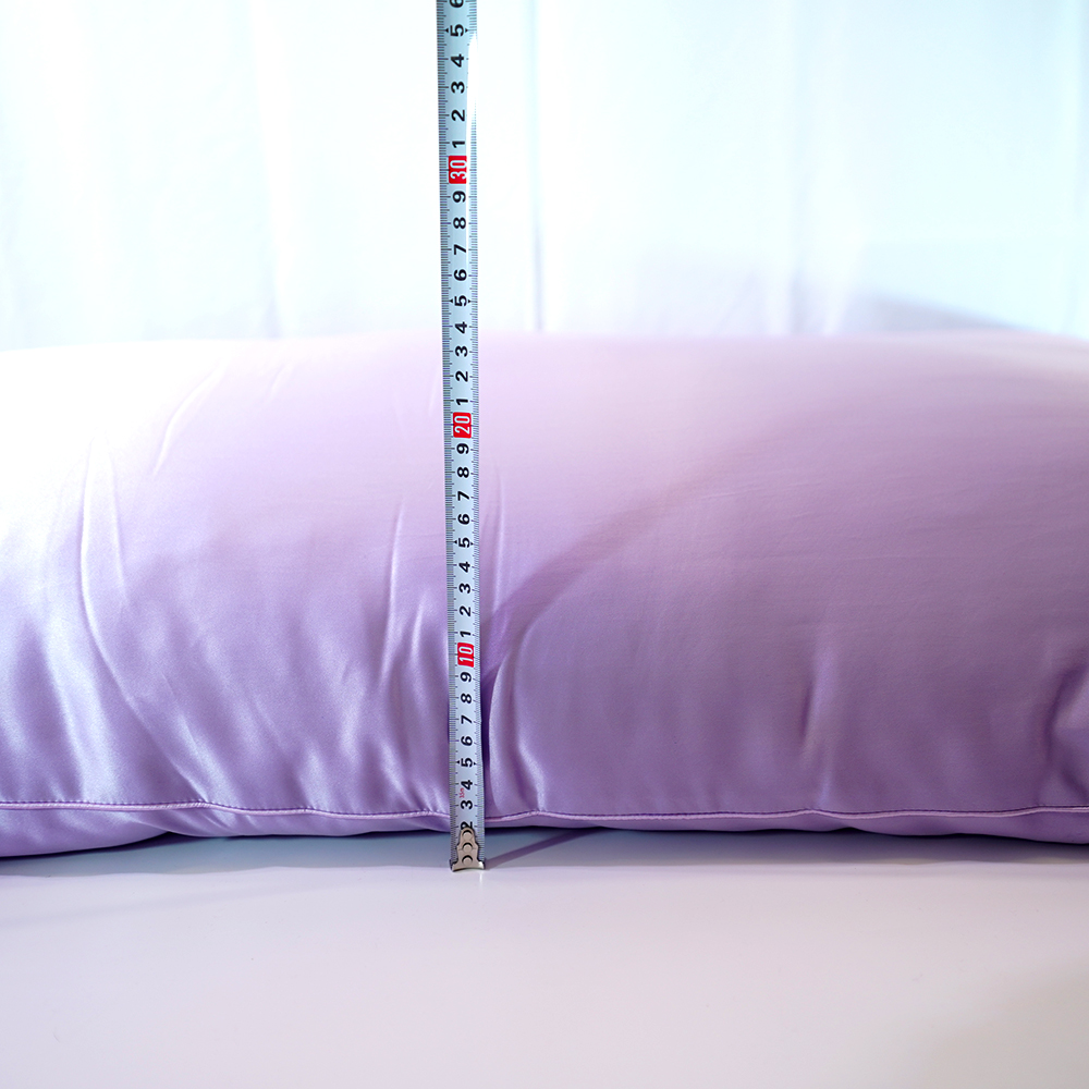 【70x120】【薄め】シルクサテン寝具枕本体真絹22匁(Pillow Body 22mm) - 画像 (7)