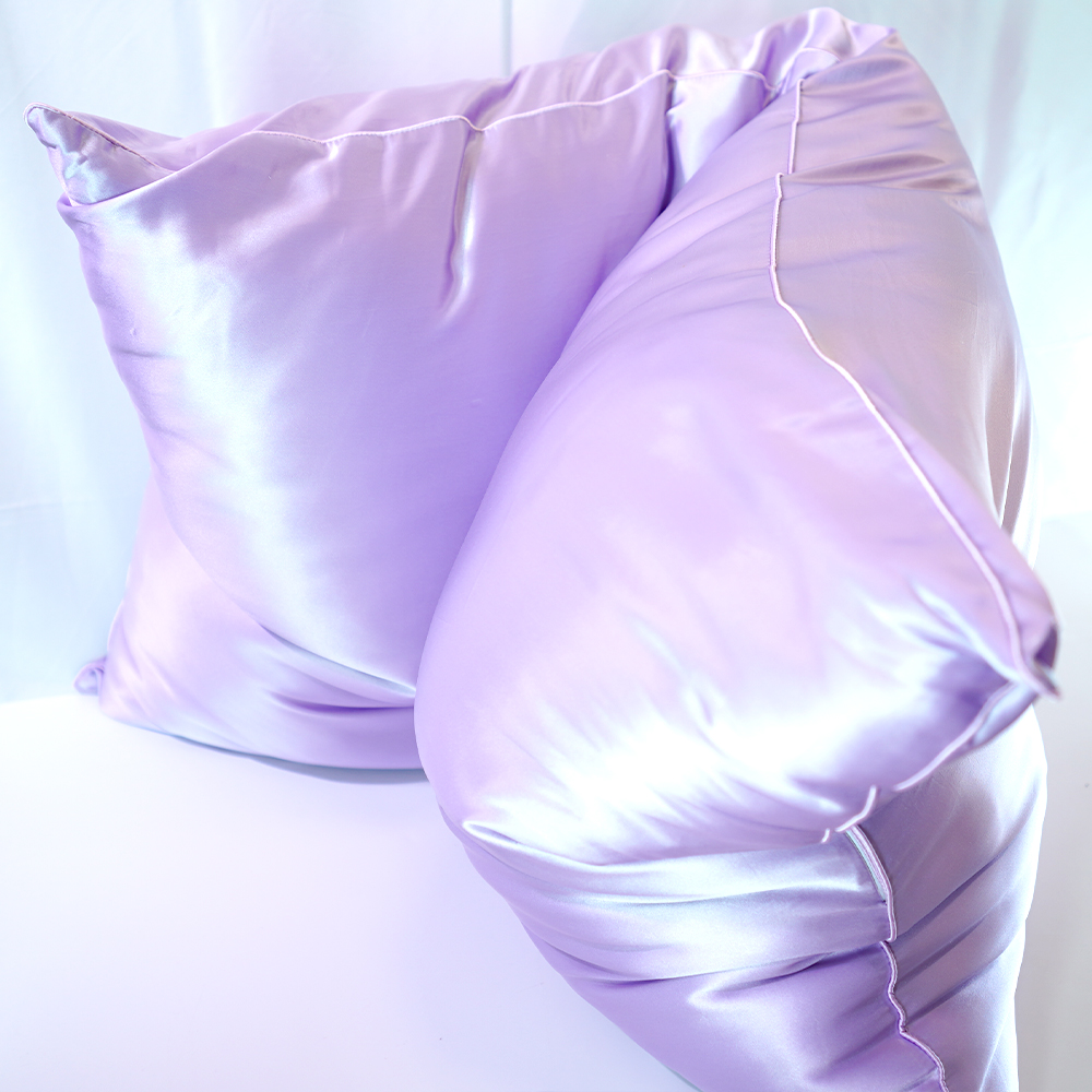 【70x120】【薄め】シルクサテン寝具枕本体真絹22匁(Pillow Body 22mm) - 画像 (5)