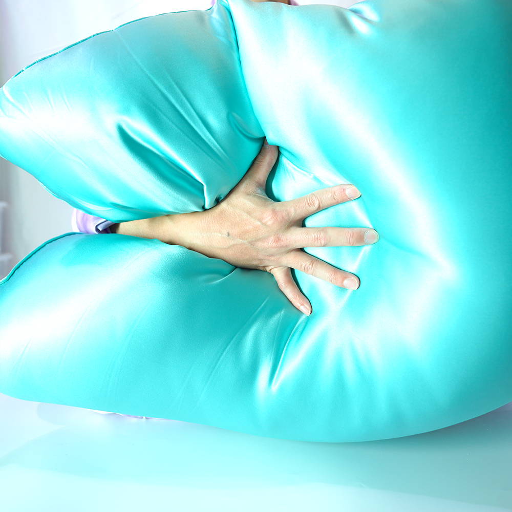 【70x120】【標準】シルクサテン寝具枕本体真絹22匁(Pillow Body 22mm) - 画像 (15)