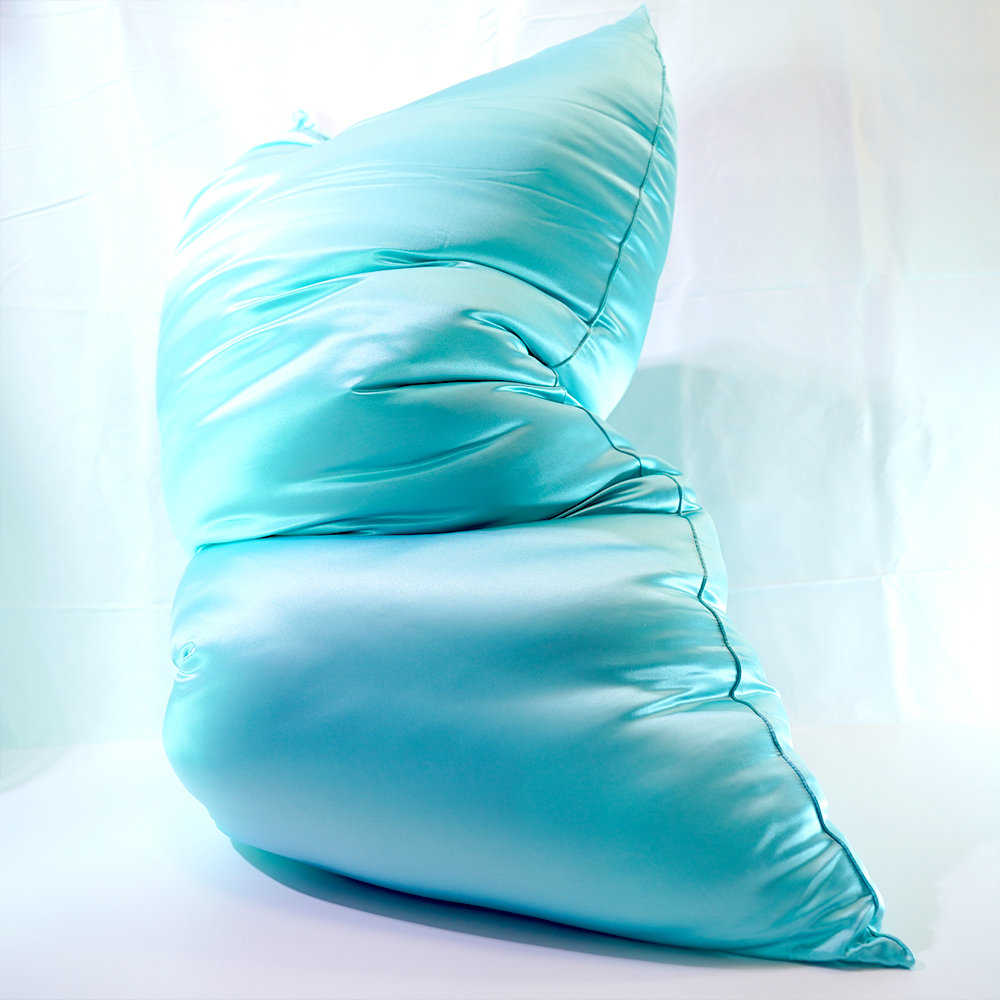【70x120】【標準】シルクサテン寝具枕本体真絹22匁(Pillow Body 22mm)