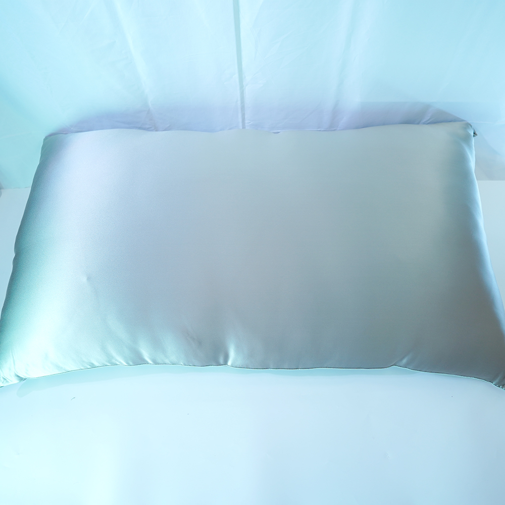 【70x120】【中綿シルク100%】シルクサテン寝具枕本体外側真絹30匁(Pillow Body 30mm) - 画像 (10)