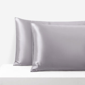 シルクサテン寝具枕カバー高級真絹22匁ファスナータイプ（Pillow Cover Zip 22mm）