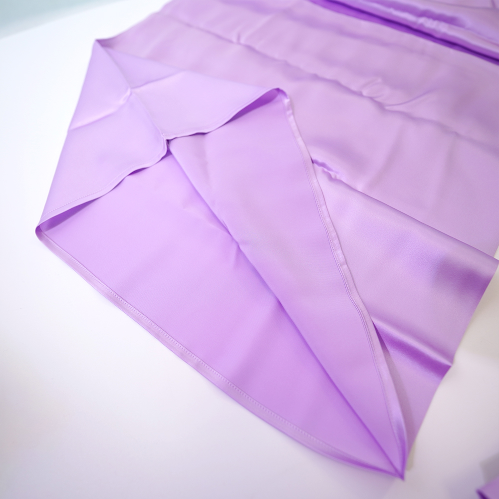 シルクサテン寝具枕カバー高級真絹22匁封筒式タイプB(Pillow Cover Enveloop 2 22mm) - 画像 (4)