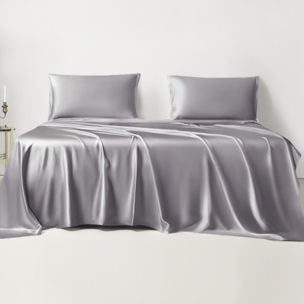 シルクサテン寝具フラットシーツ高級真絹22匁(Flat sheets 22mm) - 画像 (3)