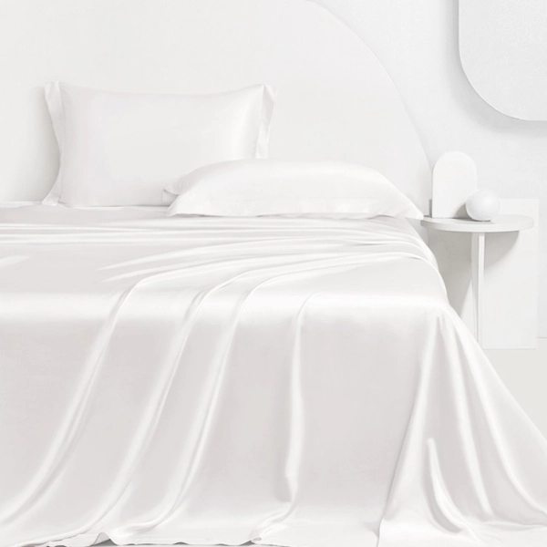 シルクサテン寝具フラットシーツ高級真絹22匁(Flat sheets 22mm) - 画像 (17)